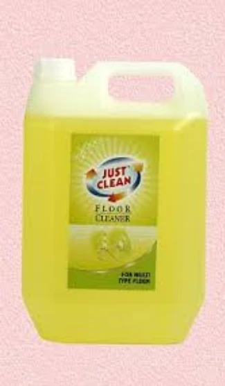 JUST CLEAN FLOOR CLEANER - 5 LTR - (FRAGRANCE - LEMON)